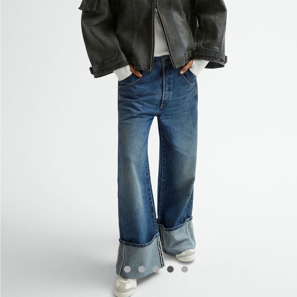 We the Free Final Countdown cuffed low-rise jeans